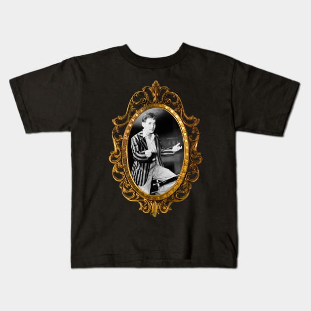 Leonard Bernstein Kids T-Shirt by TheMusicophile